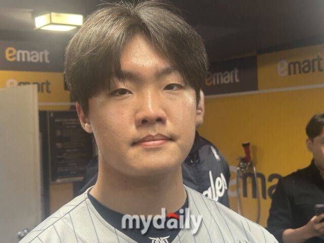 한화 이글스 투수 정우주./인천 = 이정원 기자