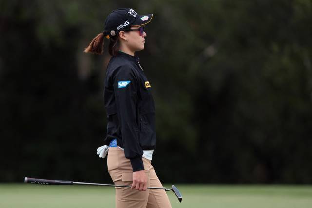 공동 4위에 나선 전인지. 사진 제공=AFP연합뉴스