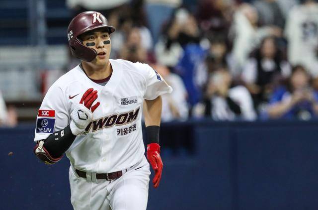 이정후가 2023년 10월 10일 키움에서 마지막 경기를 뛰고 있다. 키움 제공