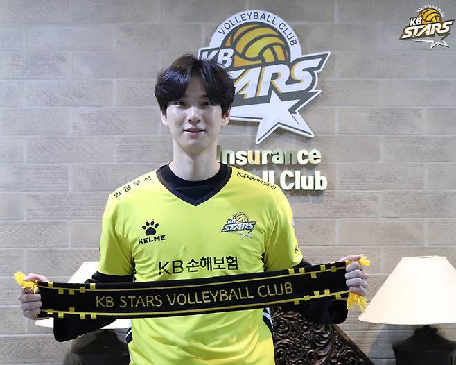 KB손해보험에 새 둥지를 틀게 된 FA 최대어 임성진. 사진=KB손해보험