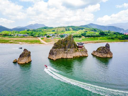 단양 도담삼봉. 사진=단양군 제공