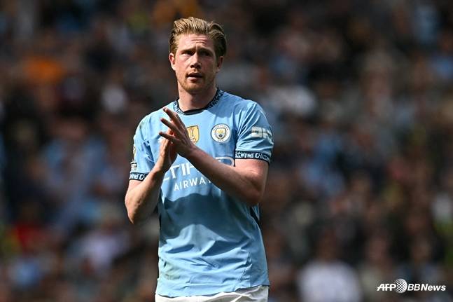 케빈 더 브라위너. /AFPBBNews=뉴스1