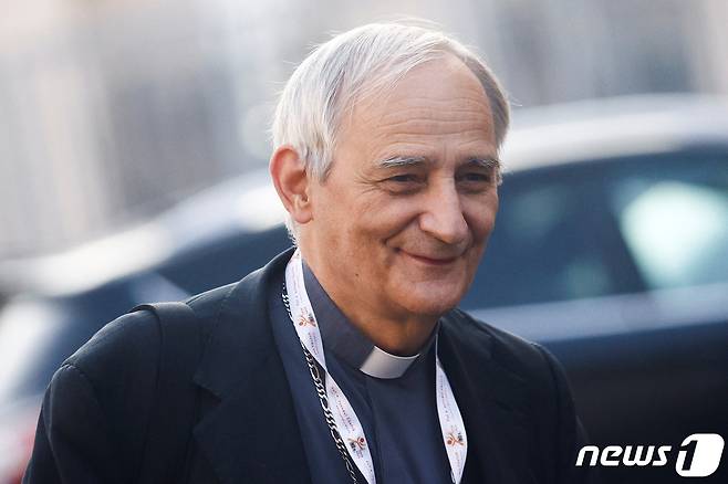 마테오 주피 추기경. ⓒ 로이터=뉴스1 ⓒ News1 문혜원 기자