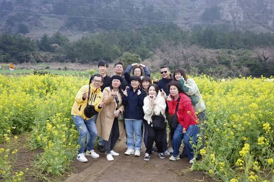 제주관광공사가 올해 3월 진행한 대만 관광업계 팸투어. 사진 제주관광공사