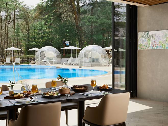 북한산국립공원 안에 위치한 파라스파라 서울 레스토랑 ‘파크689’가 오는 4월 28일 리뉴얼 오픈한다. / 사진=파라스파라