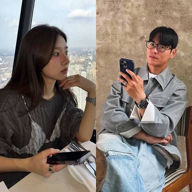 사진=김소은, 정동호 SNS.