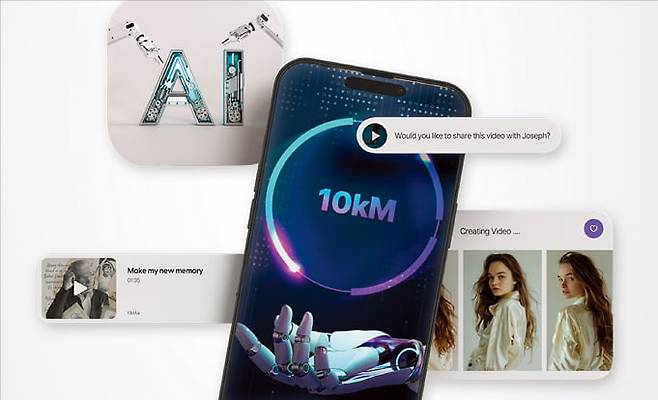 과학기술정보통신부 장관상을 받은 일만백만의 ‘멀티모달 AI 기술’. 일만백만 제공