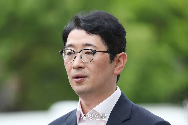 주진우 국민의힘 의원. 한수빈 기자