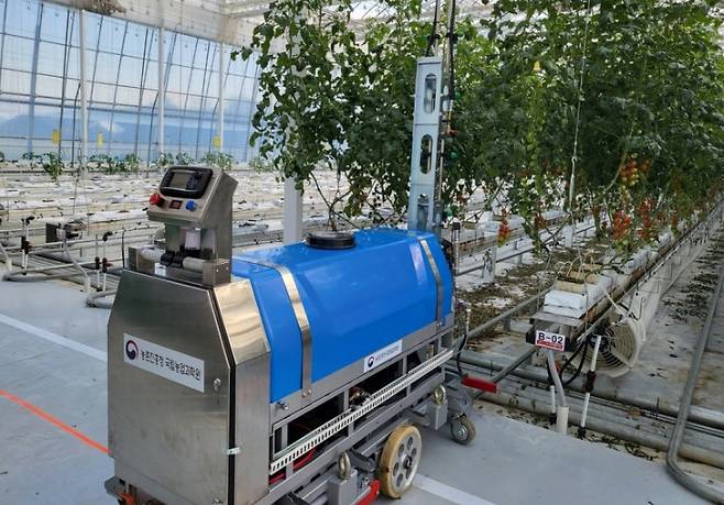 농업 방제로봇. 사진=농촌진흥청