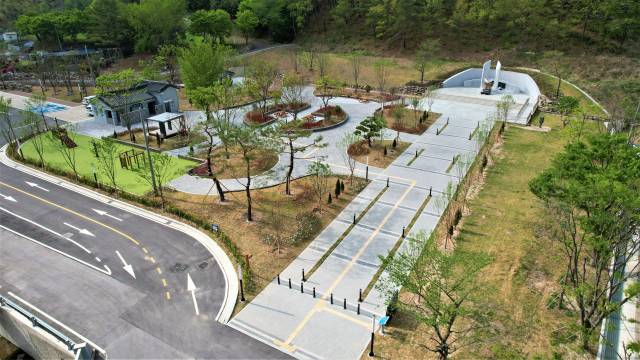 ▲‘의령4·26추모공원' 전경.ⓒ의령군