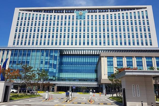 전주지법 청사.