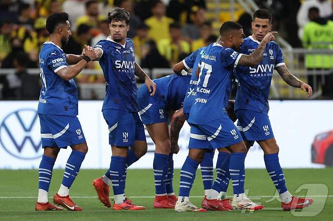 초호화 선수들이 즐비한 알힐랄 ⓒ AFP=뉴스1