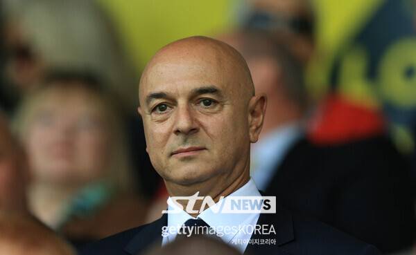 토트넘 홋스퍼 다니엘 레비 회장. 사진┃게티이미지코리아