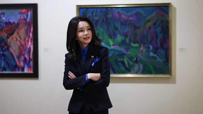 윤석열 전 대통령의 부인 김건희 여사