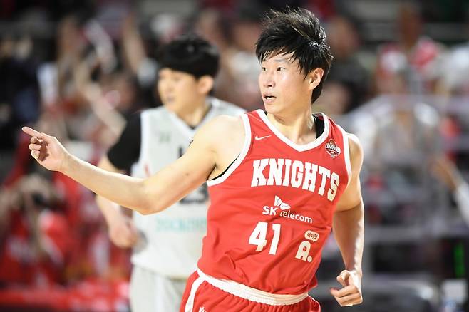 서울 SK 센터 오세근. /사진=KBL 제공