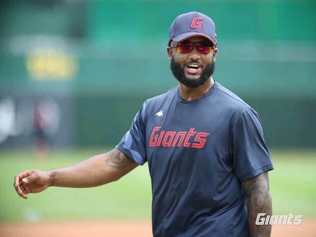 니코 구드럼. /사진=롯데 자이언츠 제공