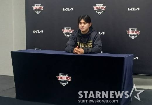 KIA 김도영이 25일 복귀 기자회견을 하고 있다. /사진=신화섭 기자