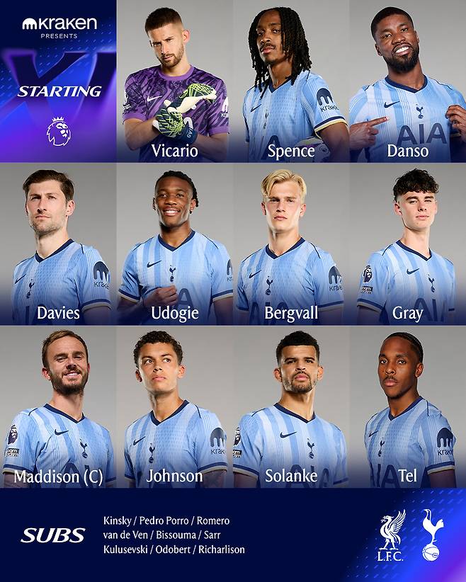 사진=토트넘 SNS 캡처