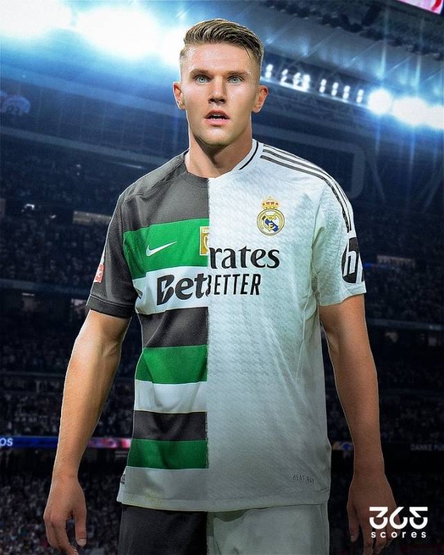 스포츠 바이블’은 최근 “요케레스는 프리미어리그 팀들의 강한 관심을 받고 있지만 최근 이적 관련 특정 구단에 우선 협상 요청을 한 것으로 알려졌다”고 보도했다. 요케레스가 우선 협상을 원한 구단은 레알 마드리드다. ‘디펜사 센트럴’은 “요케레스는 자신의 에이전트에게 레알과 먼저 협상할 수 있도록 요청했다”고 설명했다. 사진=365스코어 SNS