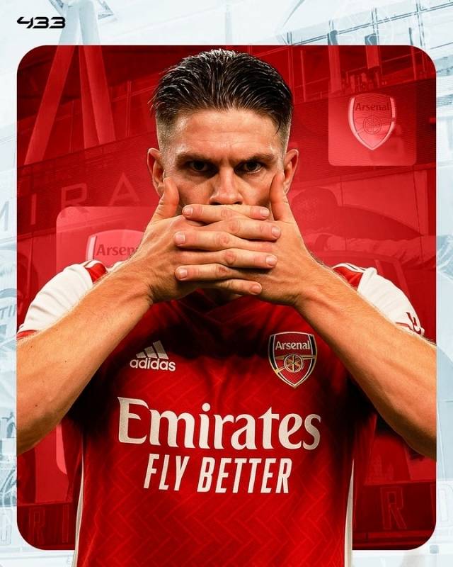 ‘피차헤스’에 의하면 아스날은 8000만 유로, 즉 한화 약 1300억원이라는 거액도 투자할 계획이라고 한다. 그만큼 전성기를 맞이한 요케레스 영입에 진심인 모습이다. 사진=433 SNS