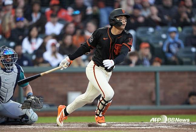 이정후의 타격 모습. /AFPBBNews=뉴스1