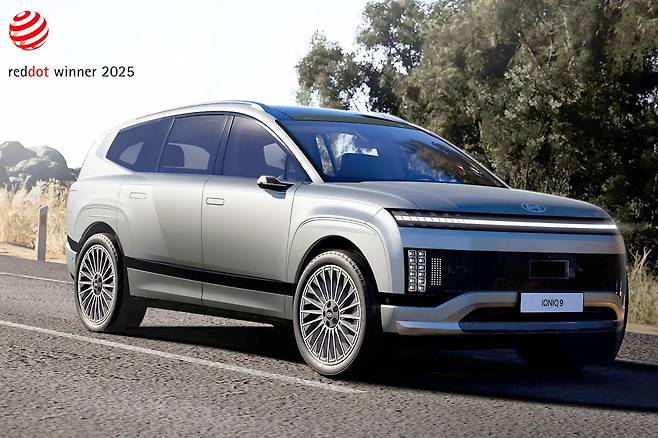 현대차 아이오닉9 2025 레드 닷 어워드 본상