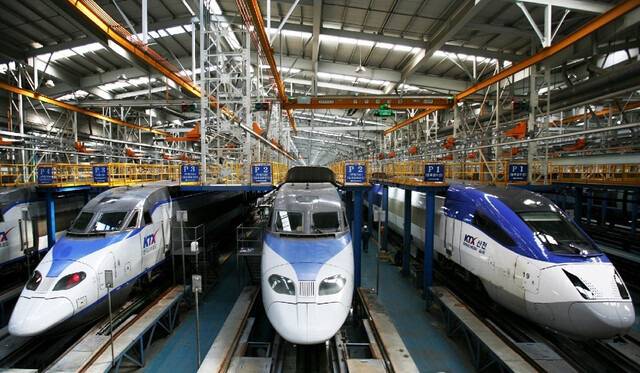 KTX 열차. 코레일 제공