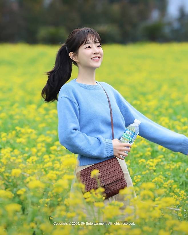 박보영 삼다수 광고 비하인드 사진