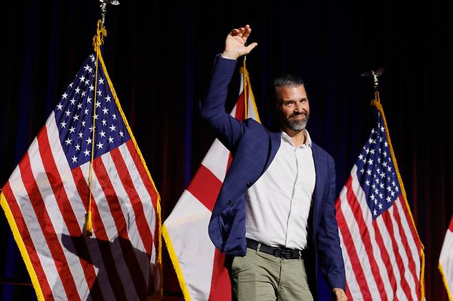 도널드 트럼프 주니어. AP=연합뉴스