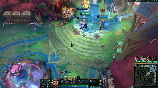 - 우물 분위기부터 매우 화사했다