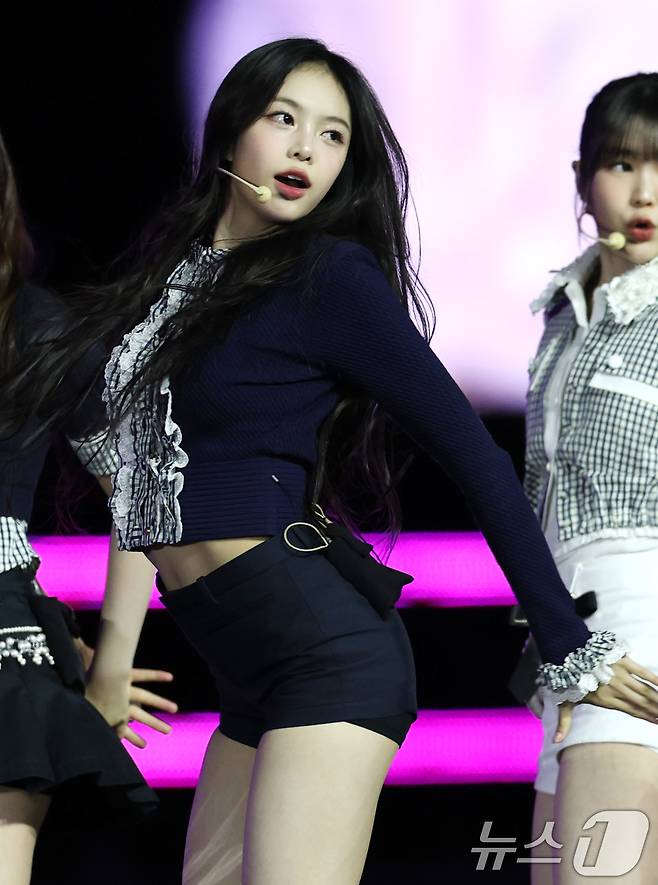 하츠투하츠 이안,이 SM 비주얼 계보' 잇는 눈부신 존재감을 드러냈다. ⓒ News1 권현진 기자