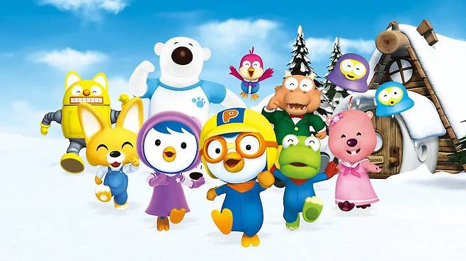The "Pororo the Little Penguin" franchise has released 11 animated feature films since 2004, including theatrical releases and direct-to-video titles. (Iconix)