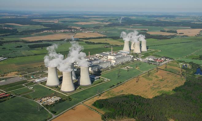 체코 두코바니 원전 전경
