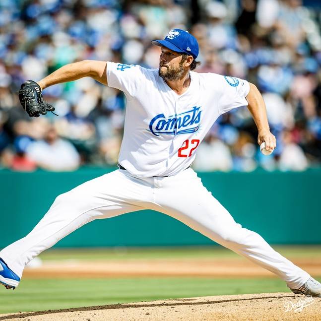 클레이튼 커쇼. /사진=LA 다저스 공식 SNS 갈무리