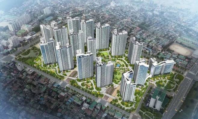 도마변동 4구역 조감도. 사진=조합 제공.