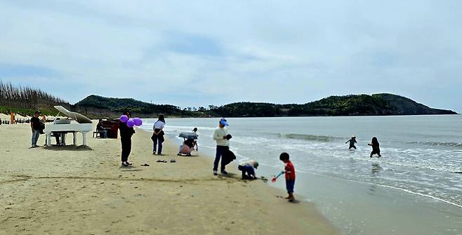신안군 자은도 피아노섬에서 열린 '2025 피아노섬 축제' ⓒ제주의소리 김봉현 선임기자