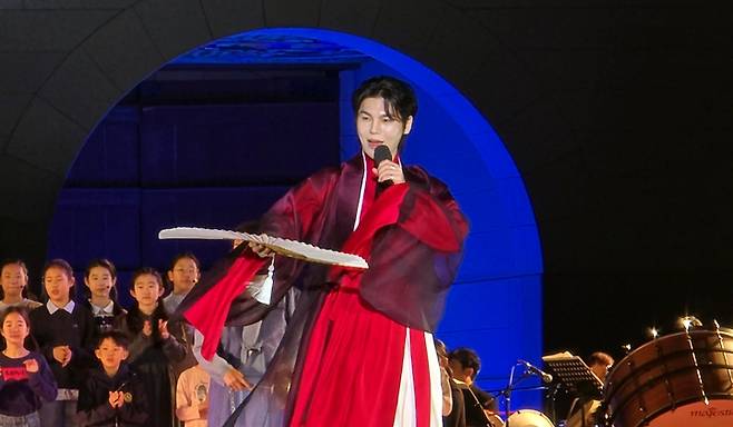 김준수 소리꾼이 마음을 울렸다.