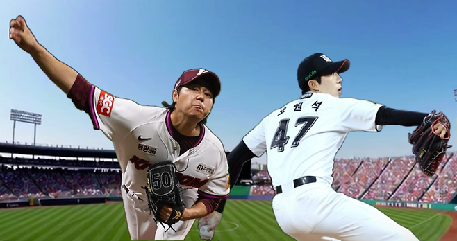 3일 선발 투수 키움 하영민, KT 오원석