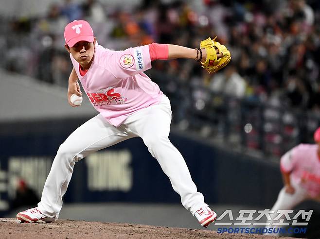 2일 광주KIA챔피언스필드에서 열린 한화와 KIA의 경기, KIA 임기영이 역투하고 있다. 광주=허상욱 기자wook@sportschosun.com/2025.05.02/