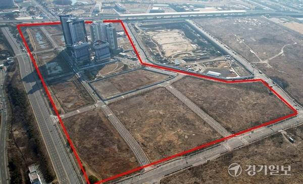 인천 서구 청라국제도시의 친환경복합단지 전경. 경기일보DB