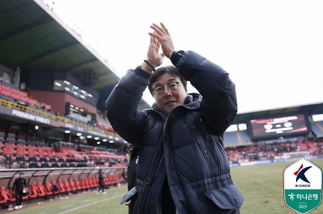 대전하나시티즌 황선홍 감독. 사진=한국프로축구연맹