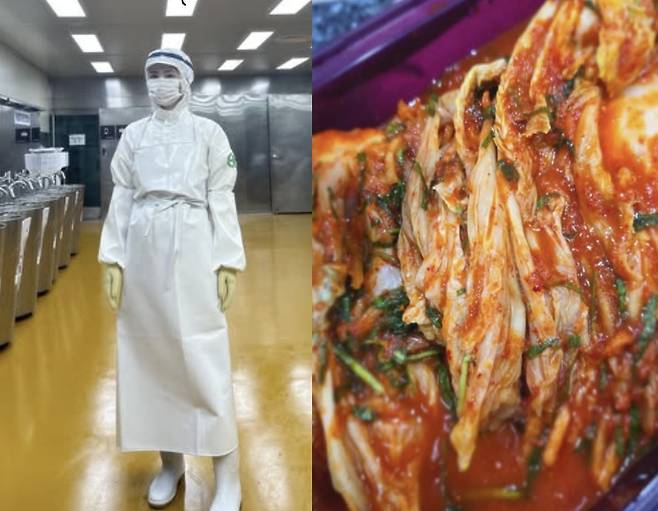 박솔미는 지난해 자신의 SNS(소셜미디어)를 통해 "요즘 제가 푹 빠져있는 박솔미김치를 소개하겠다"며 "운전해서 지방을 오가고, 김치 맛을 테스트하고 또하고, 드디어 박솔미김치를 세상밖으로 내보냈다"고 밝힌 바 있다./사진=인스타그램 갈무리