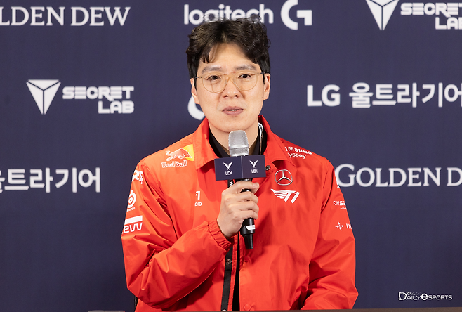 T1 김정균 감독.