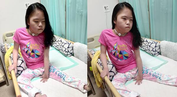 생전 유리양이 그나마 건강했을 때 모습. ⓒ제주의소리