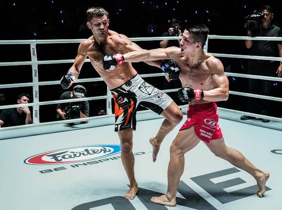 UFC 입성에 도전하는 윤창민(오른쪽). 사진=윤창민 제공