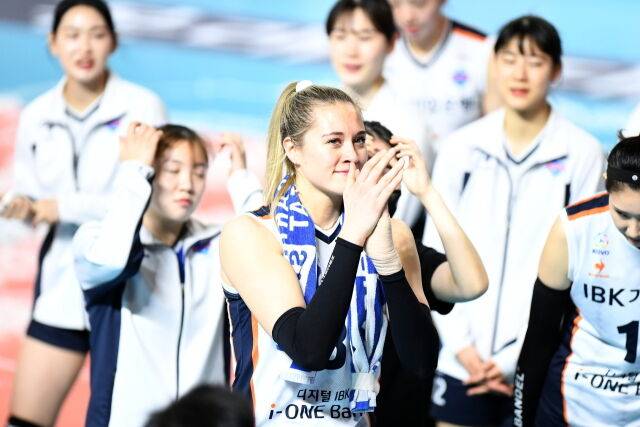 레베카 라셈./KOVO