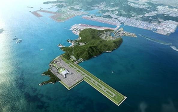 가덕도신공항 조감도./가덕도신공항건설공단 제공
