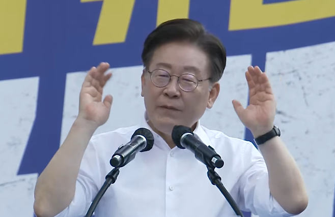 이재명 더불어민주당 대선 후보