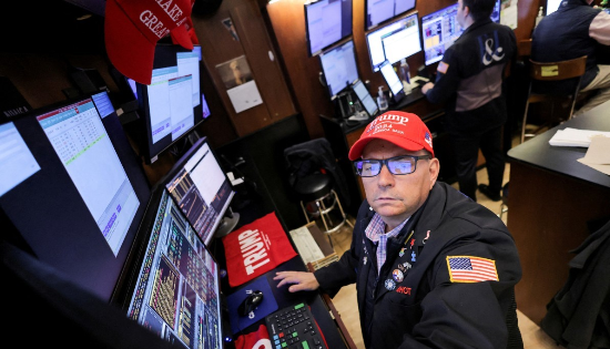 뉴욕증권거래소 트레이더.(사진=로이터 연합)