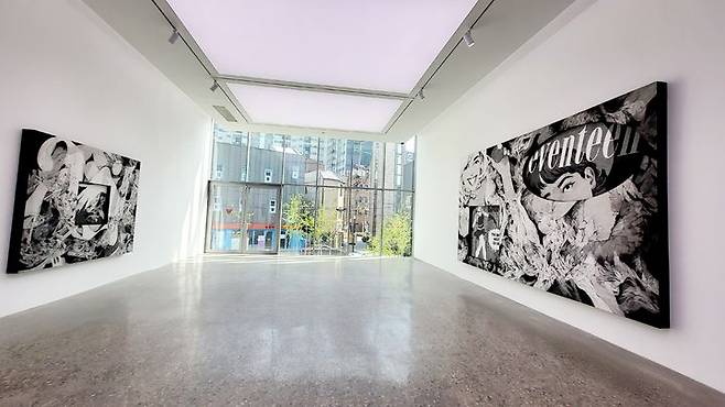 [사진=박현주미술전문기자= 리안갤러리 대구 애나 박 전시 전경. *재판매 및 DB 금지